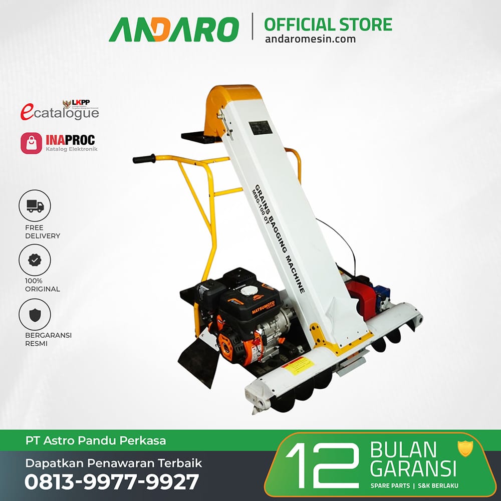 Mesin Kemas Packing Hasil Panen Pertanian MBG-100 OT | Harga Terbaru ...